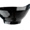 SOUP BOWL W/ HANDLE--BLACK
